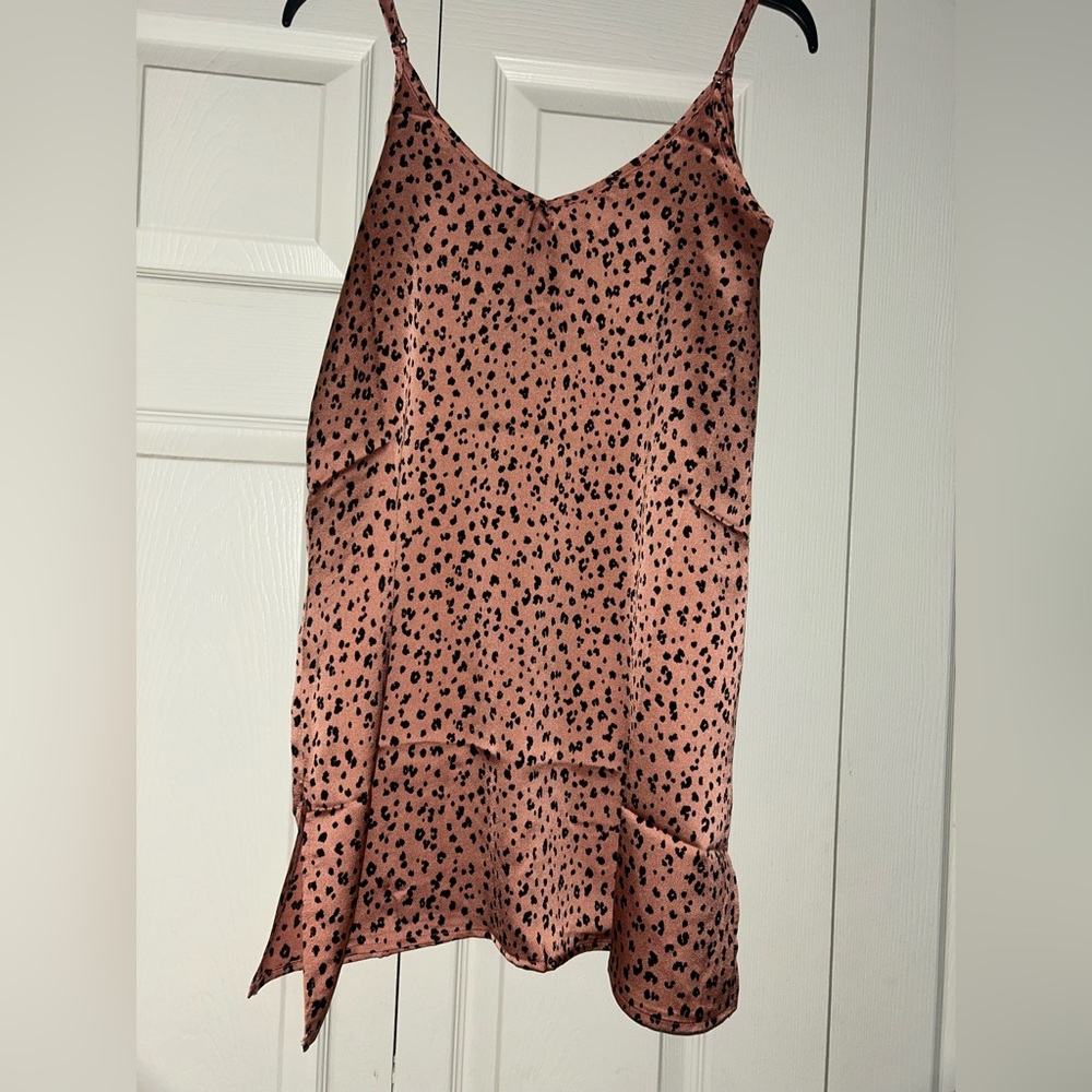 Zenana Outfitters Pink Leopard Dress